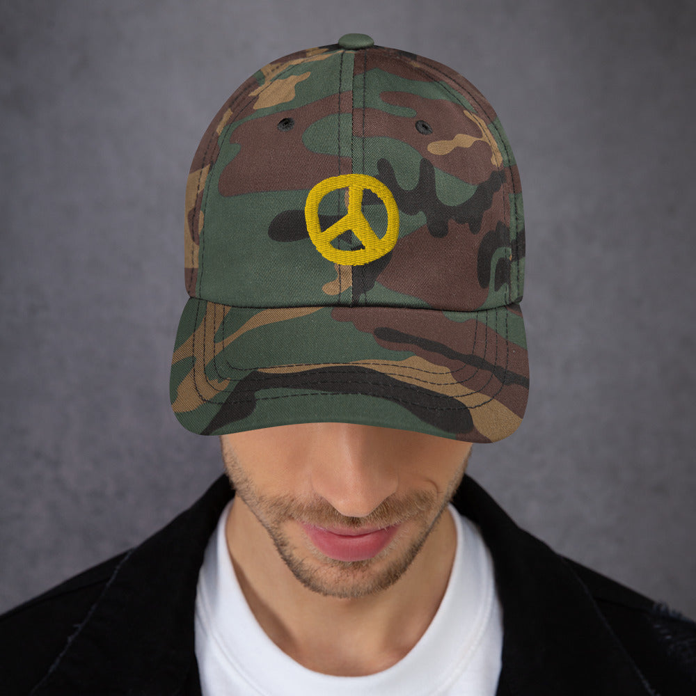 Peace Sign Dad Hat