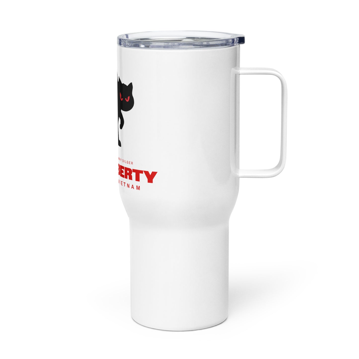 Black Cat Travel Mug